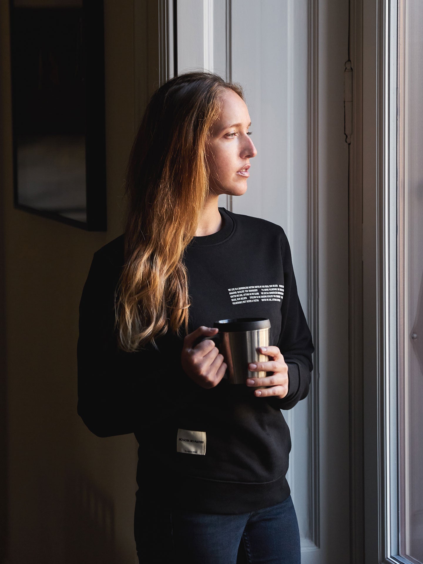 NGNM Mantra Sweathshirt black lounging