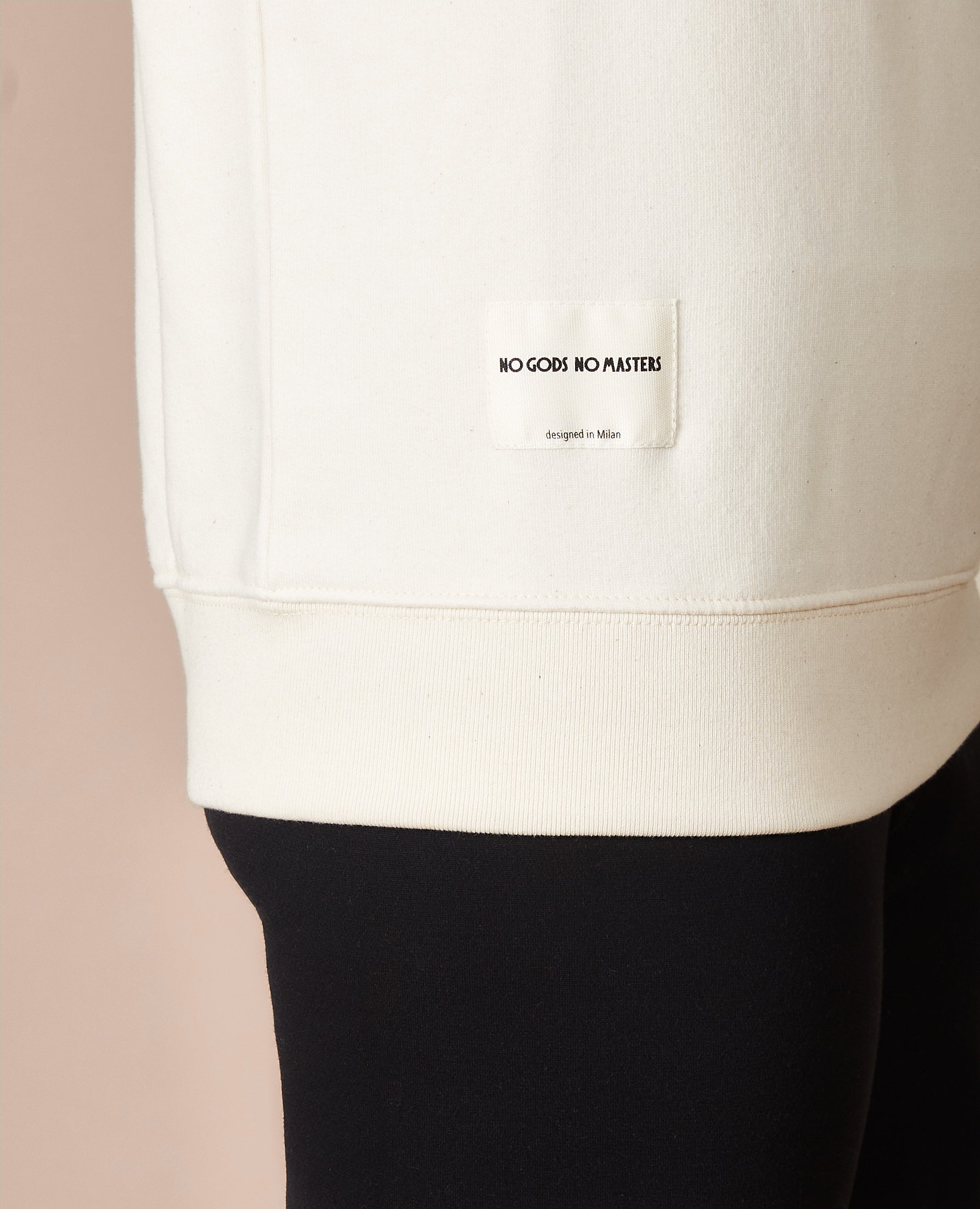 NGNM Mantra Sweathshirt Natural Ivory logo