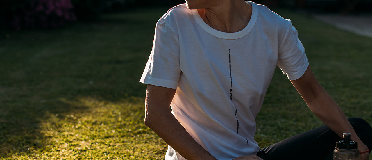 NGNM Mantra T-shirt white cycling