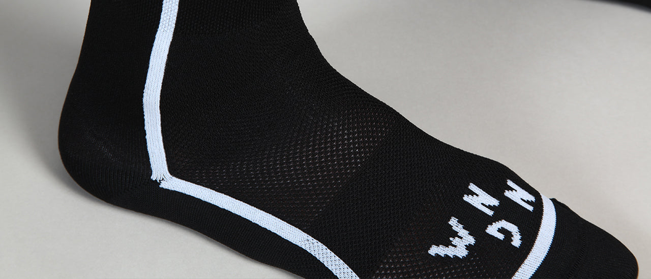 NGNM T-section Air socks black side mesh
