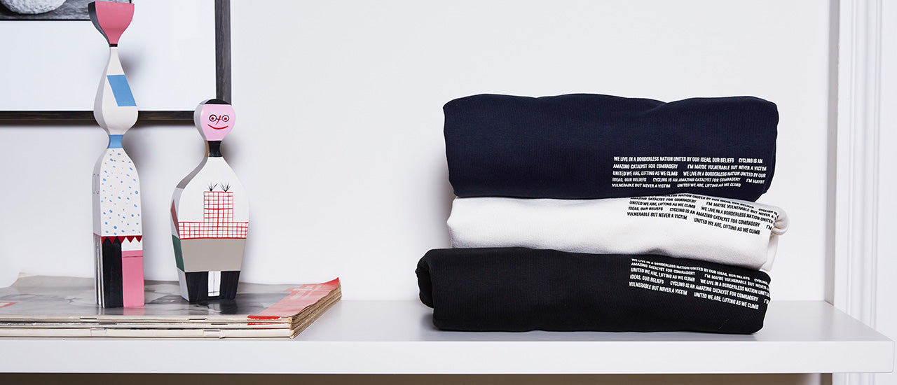 Mantra swaetshirts blue black natural ivory