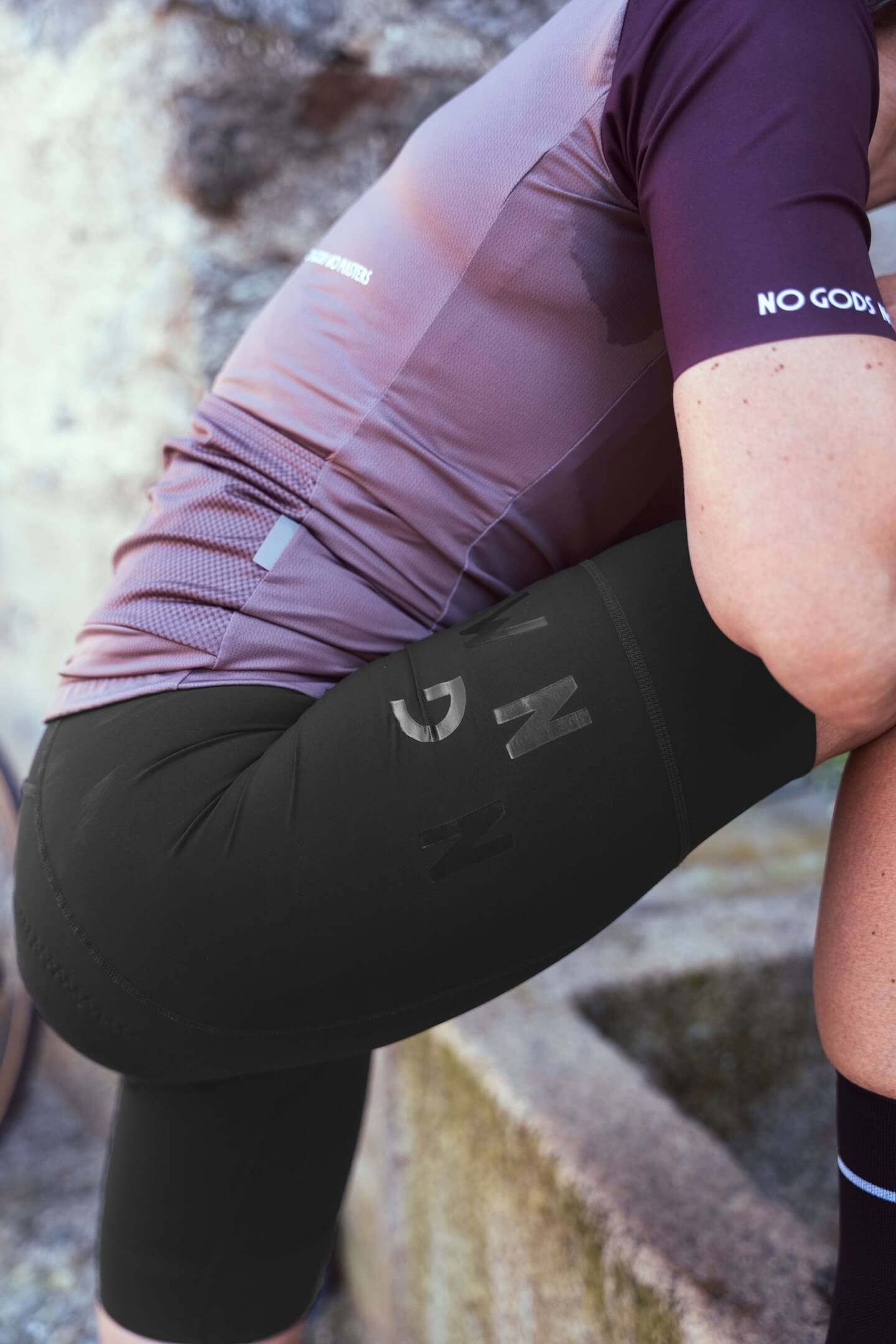 QuickStop Performance Bib Shorts Grey