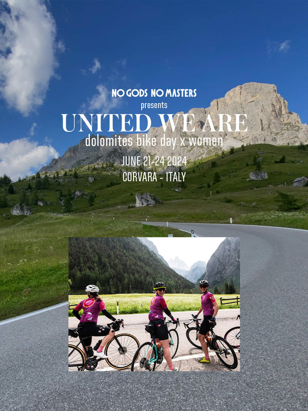 United We Are Dolomites NGNM cycling tour for women Dolomity bike day