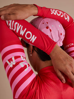 Jersey & Arm warmers Bundle - Red