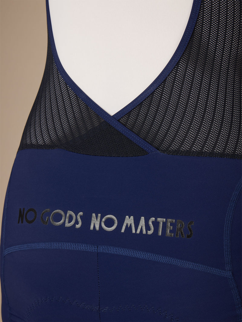 QuickStop Cargo Performance Bib Shorts Blue