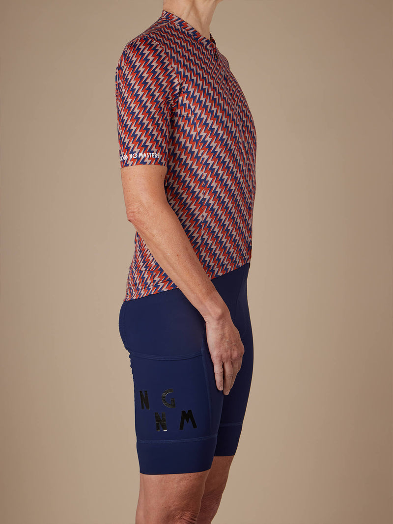 QuickStop Cargo Performance Bib Shorts Blue