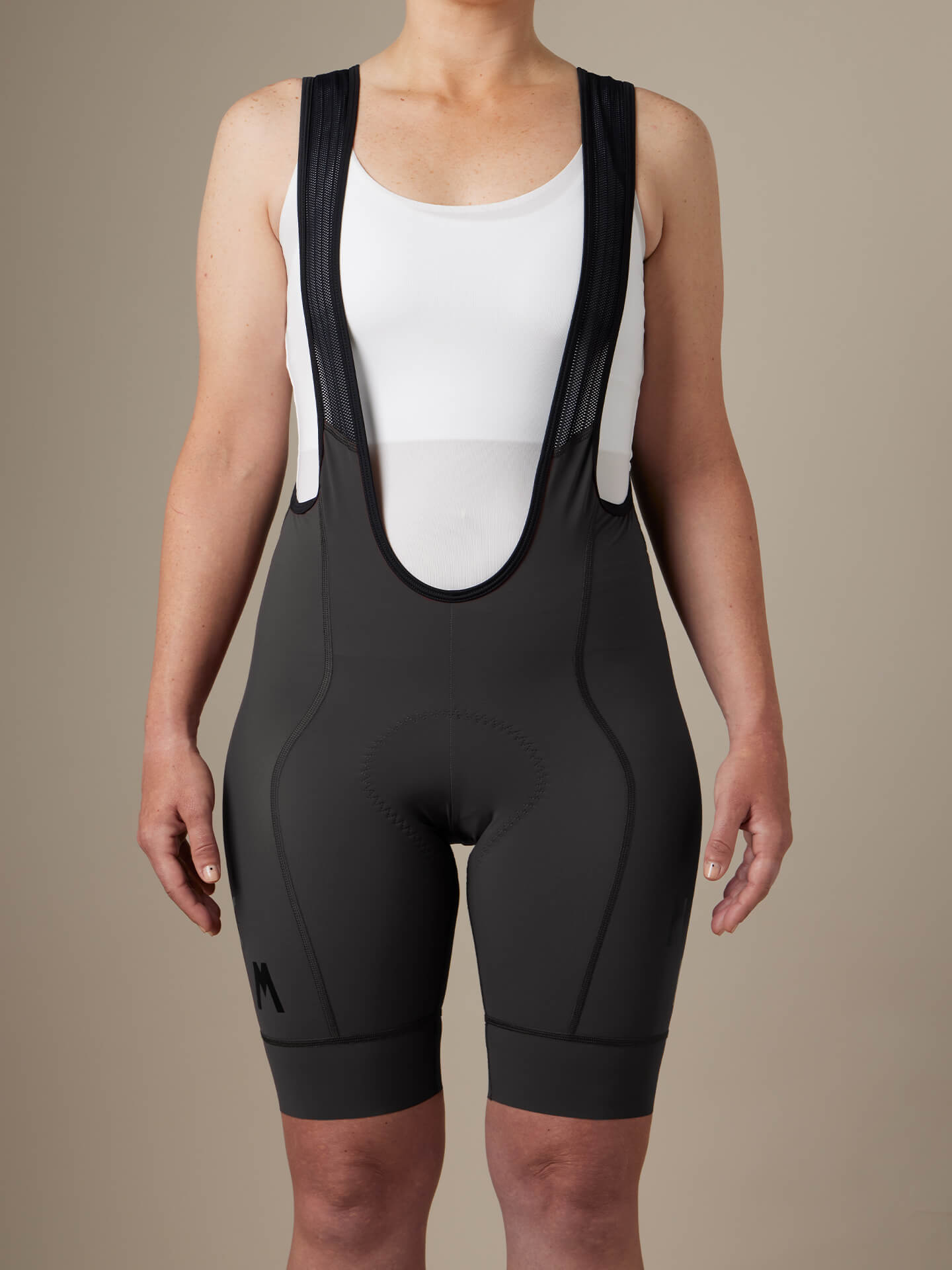QuickStop Performance Bib Shorts Grey