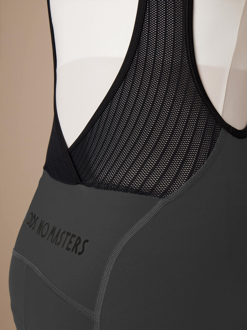 QuickStop Performance Bib Shorts Grey