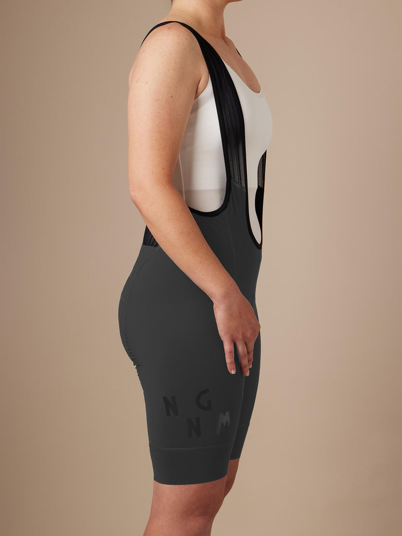 QuickStop Performance Bib Shorts Grey