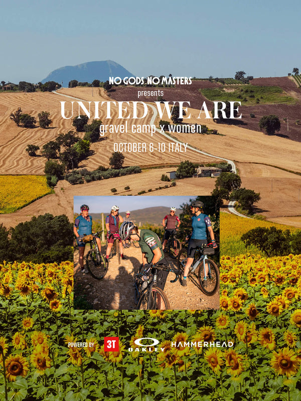 UWAG United We Are gravel camp for women Marche countryside 2023 gravel cycling