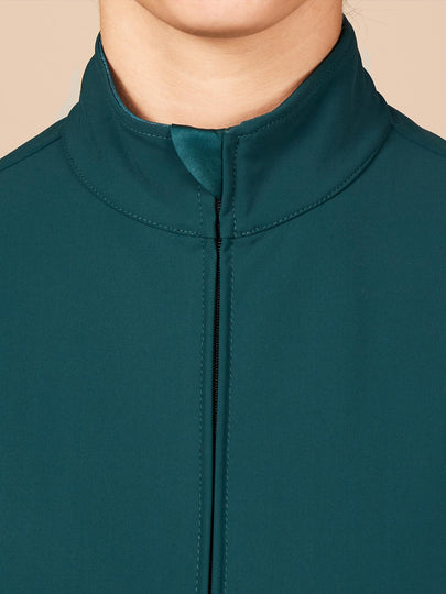 Mid-season jacket windproof dwr collar  zip protection