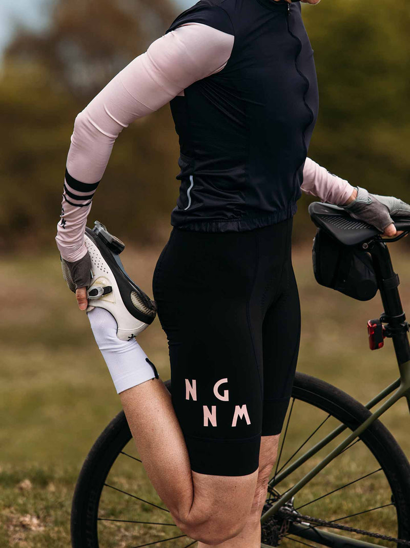 NGNM premium Performance Bib shorts black long leg
