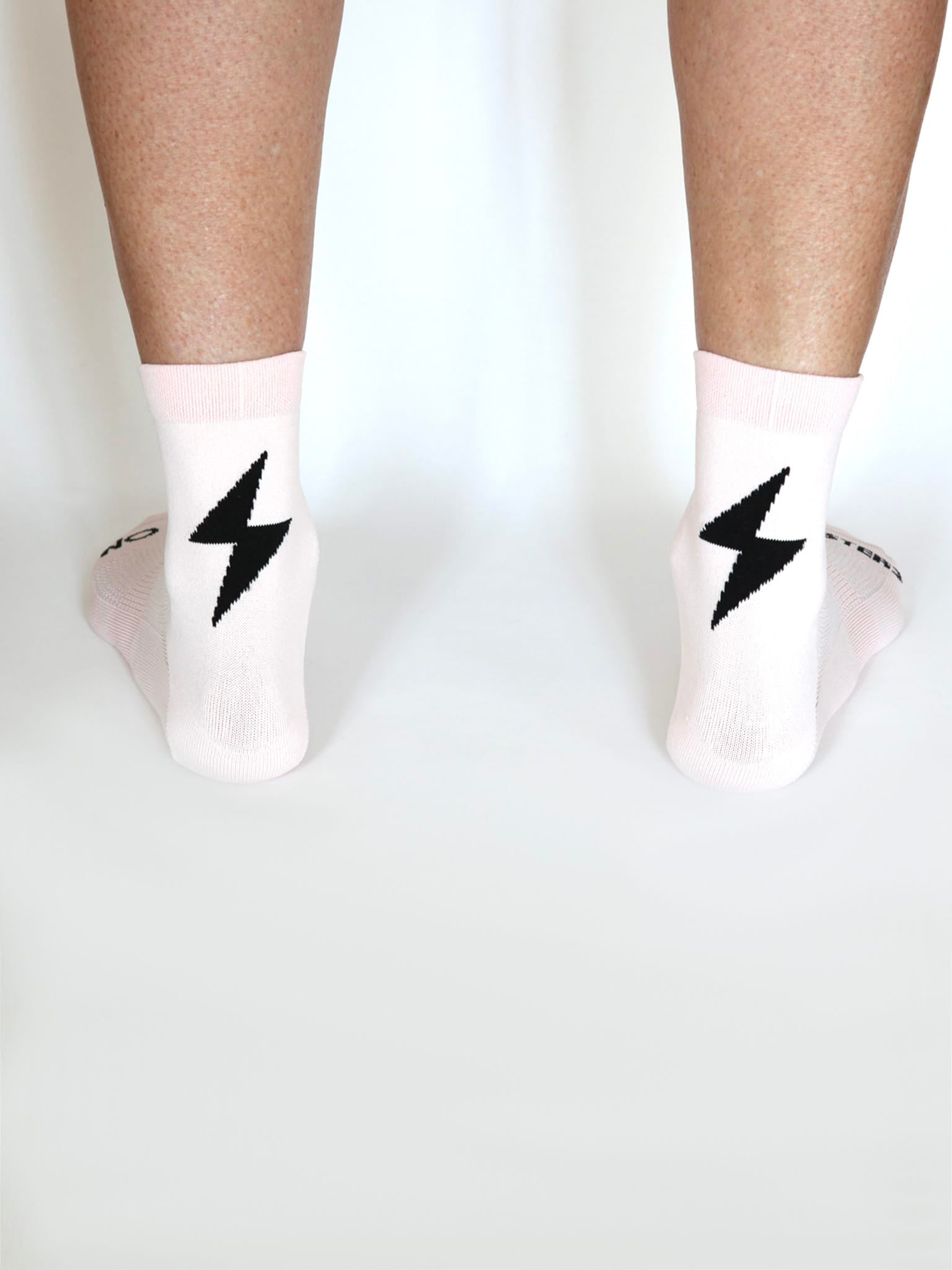 Power-Up Summer Socks - Powder Pink