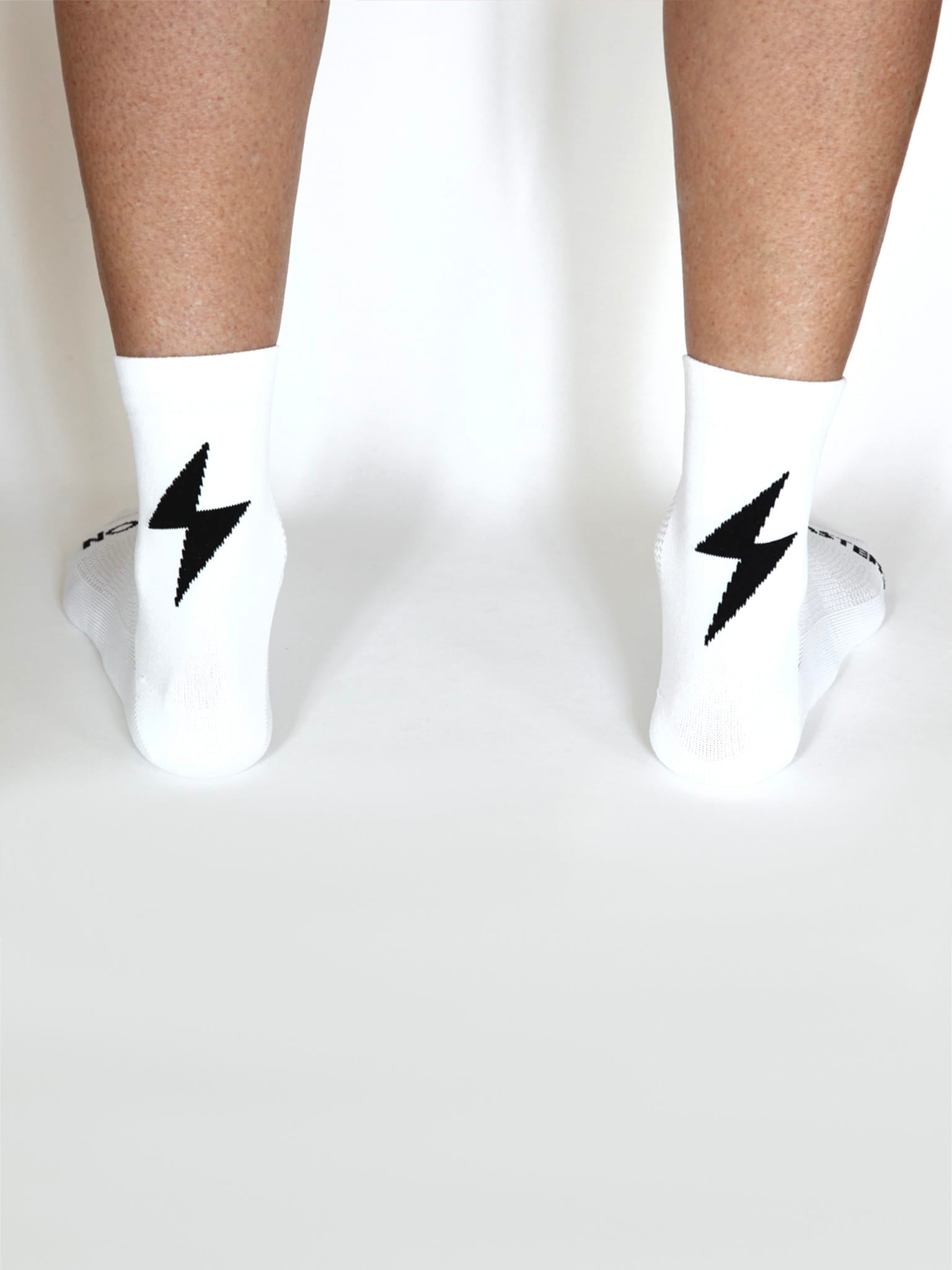 Power-Up Summer Socks - White