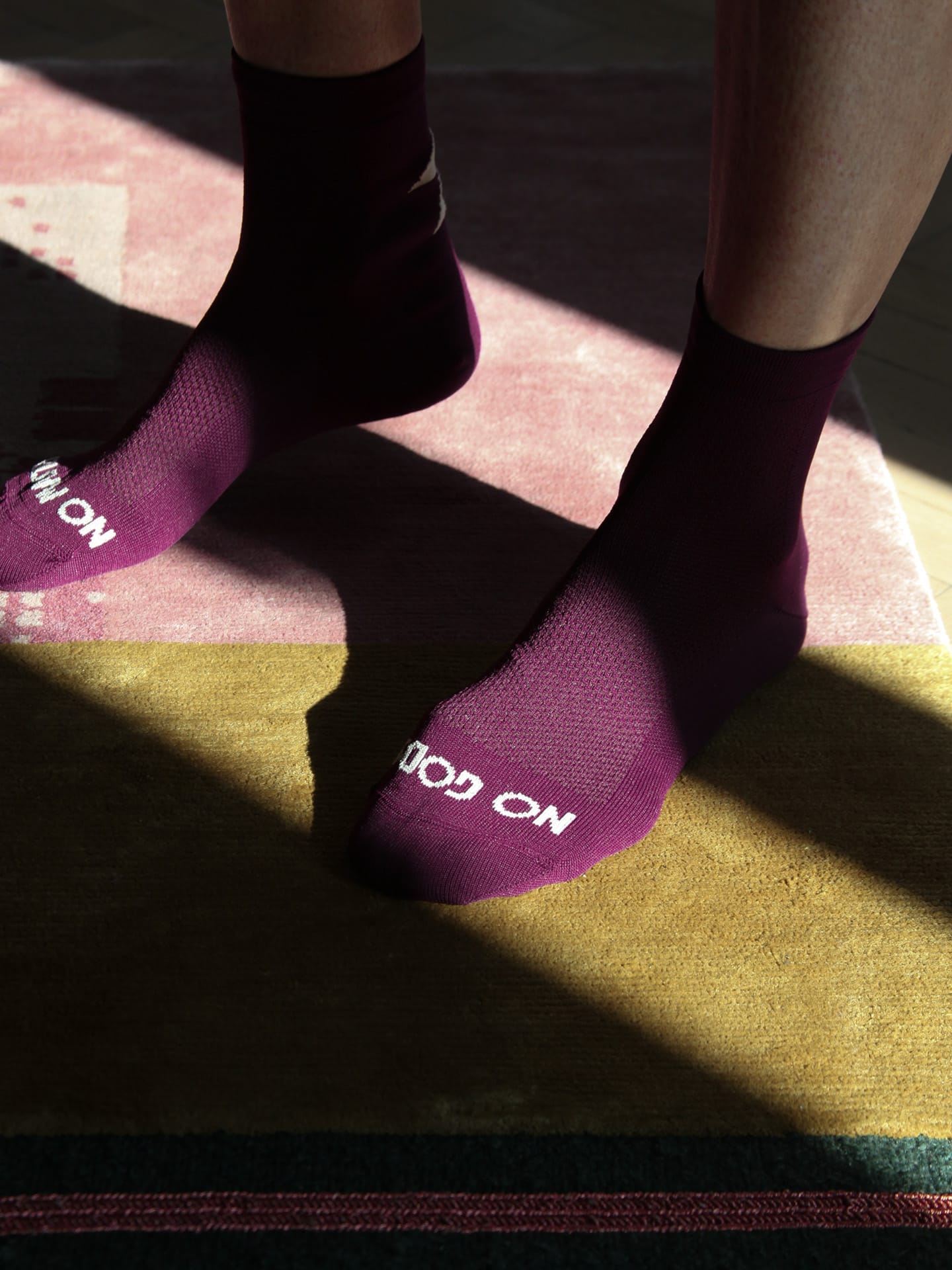 Power-Up Summer Socks - Plum