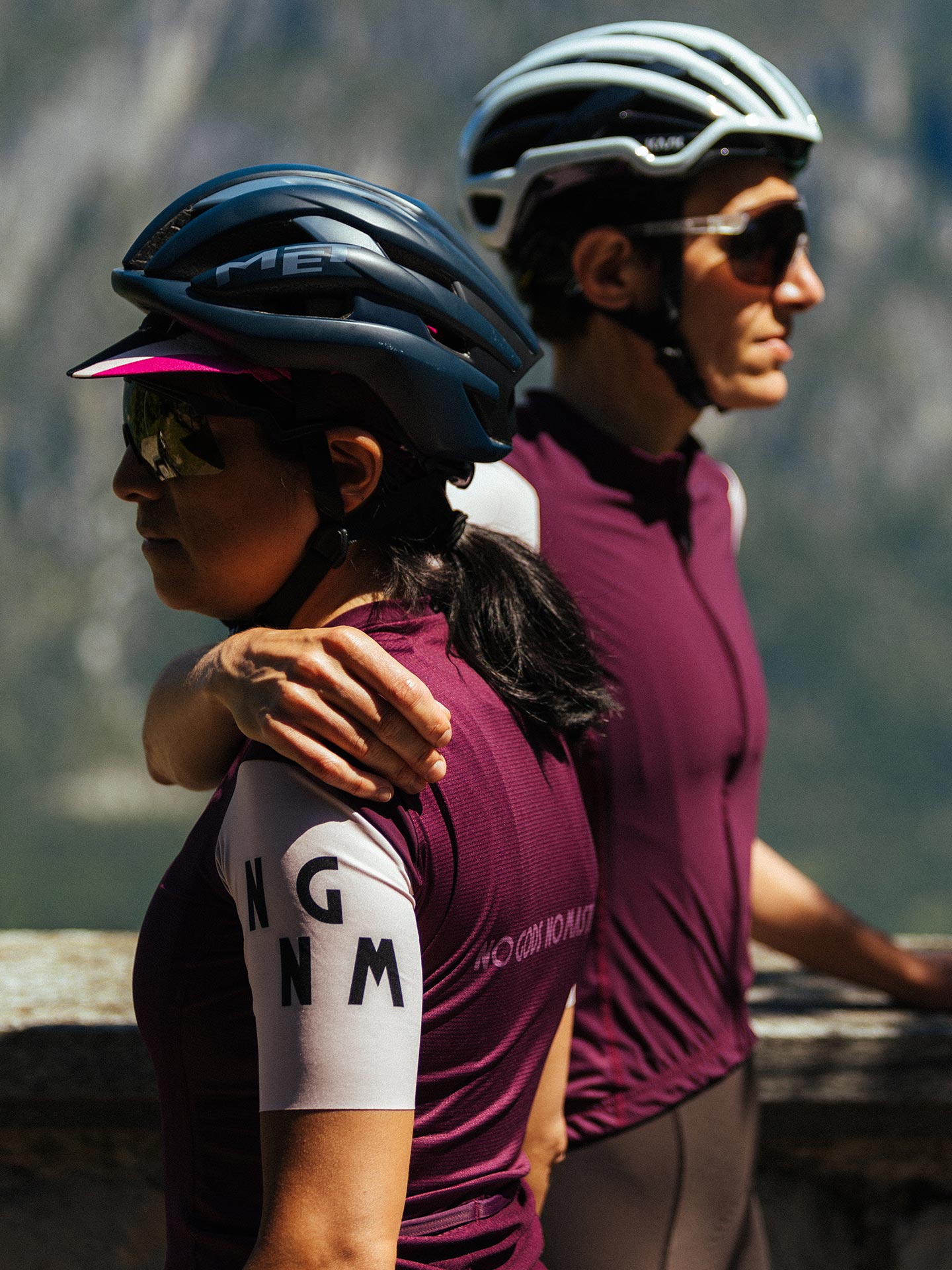 NGNM Performance Jersey Purple Aubergine front and back