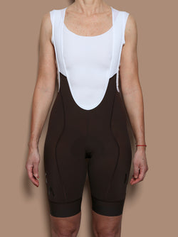 NGNM Performance Bibs Dark Brown front