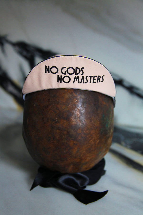 No Gods No Masters cycling cap Tri-Summer mesh